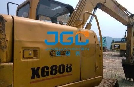 XG808 เครื่องขุดหน้าและหลัง เกียร์ซ้ายและขวา ประตูกระเบื้องฟ้า หน้ากระจกข้างบนและด้านล่าง