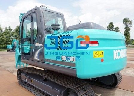 SK130-8 เครื่องขุดหน้าและประตูหลัง แสงชั้นฟ้าหน้ากระจกลมชั้นบนและชั้นล่าง