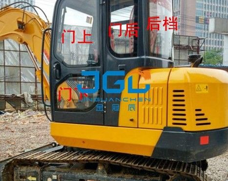 60V8 Excavator หน้าและหน้ากระจกหน้าหลัง ประตูซ้ายและขวาและหน้าต่าง