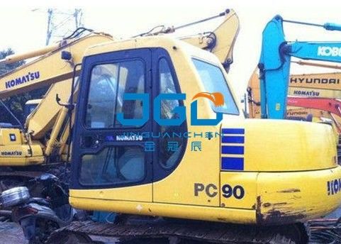 PC90 Excavator Front Stop หยุดด้านหลังหน้าต่างซ้ายและขวาและกระจกหน้ารถบนและล่าง