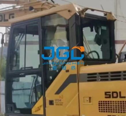 E6135F 205F เครื่องขุดหน้าและหลัง ซ้ายและขวาด้านบนและด้านล่างของแขนกระจกหน้า