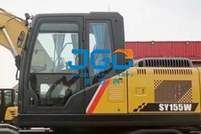 SY155W ประตูขุดล้อ หน้าและหลัง ซ้ายและขวา ล่างกระจกหน้าฟ้าแขนใหญ่