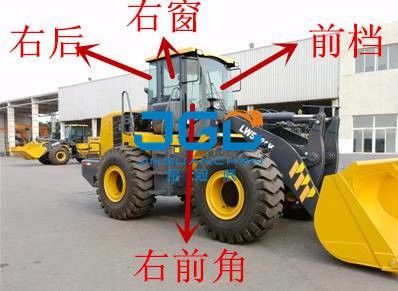 LW500 300F 600KV Loader แจกหน้า หลังหน้าประตู หน้าต่างซ้ายและขวา กระจกหน้าลม แก้วมุม