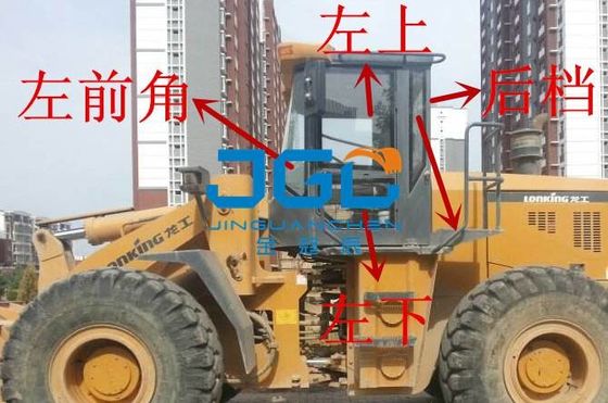 ZL50C 50D 50E Loader แจกหน้า แจกหลัง แจกซ้ายและขวา มุมด้านหน้าต่าง