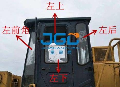 LG855N Loader Front Stop Seal Type Rear Stop ซ้ายและขวาประตูและหน้ากระจกมุมด้านหน้าของหน้าต่าง