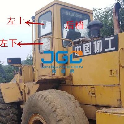 ZL50E 50D Loader หน้าหยุด หลังหยุด ซ้ายและขวาหน้าต่างด้านหน้ากระจก
