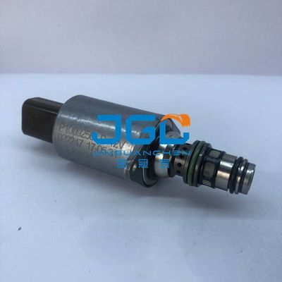 24V เครื่องจักรกลก่อสร้าง อุปกรณ์สํารองเครื่องขุด 1009256 วาล์วซอลีนอยด์