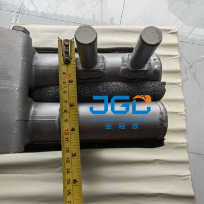 PC128 เครื่องทำความเย็นน้ำมันไฮดรอลิก Fuel Filter Fuel Cooler 22B0312120