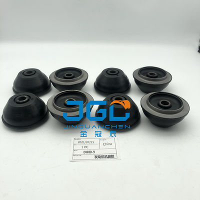 อะไหล่เครื่องยนต์ขนาดกลาง คูชั่นสําหรับเครื่องขุด DH80-9 คูชั่นยาง