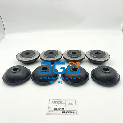 อุปกรณ์ส่วนเครื่อง excavator E200B E320 อุปกรณ์ติดเครื่องยางสําหรับเครื่องยนต์หน้าและหลัง