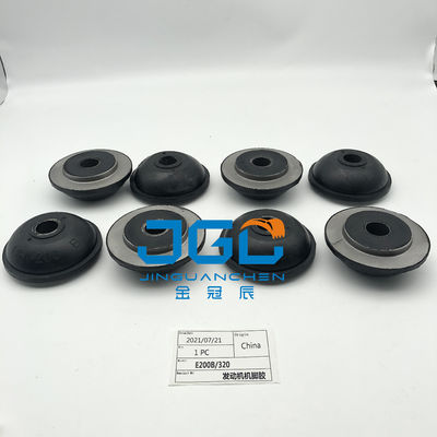 อุปกรณ์ส่วนเครื่อง excavator E200B E320 อุปกรณ์ติดเครื่องยางสําหรับเครื่องยนต์หน้าและหลัง
