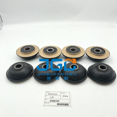 อุปกรณ์ส่วนเครื่อง excavator E200B E320 อุปกรณ์ติดเครื่องยางสําหรับเครื่องยนต์หน้าและหลัง