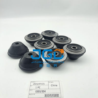 เครื่องขุด E303 E304 อะไหล่เครื่องยนต์ดีเซล คูชั่นรองยาง สําหรับเครื่องยนต์ S3L คูชั่น