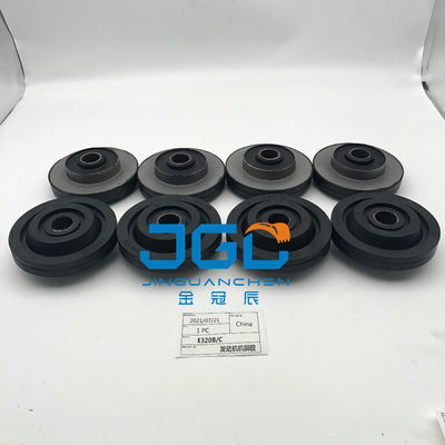 1099350 109-9350 อะไหล่เครื่องขุด E320b E320c คูชั่นเครื่องยนต์สีดํา