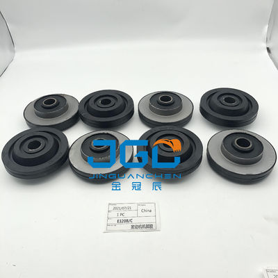 1099350 109-9350 อะไหล่เครื่องขุด E320b E320c คูชั่นเครื่องยนต์สีดํา