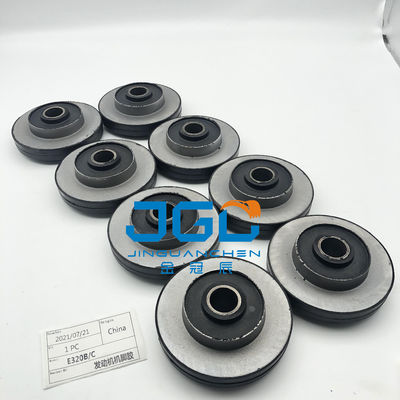 1099350 109-9350 อะไหล่เครื่องขุด E320b E320c คูชั่นเครื่องยนต์สีดํา