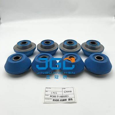 เครื่องขุด PC60-7 คูชั่นสนับสนุนเครื่องยนต์ดีเซล สําหรับ 4D102 คูชั่นเครื่องยนต์