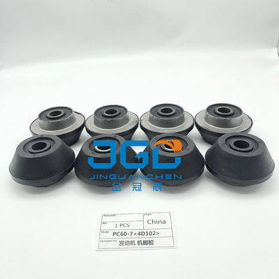 เครื่องขุด PC60-7 คูชั่นสนับสนุนเครื่องยนต์ดีเซล สําหรับ 4D102 คูชั่นเครื่องยนต์