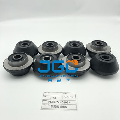 เครื่องขุด PC60-7 คูชั่นสนับสนุนเครื่องยนต์ดีเซล สําหรับ 4D102 คูชั่นเครื่องยนต์