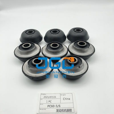 เครื่องขุด PC60-5-6 เครื่องยนต์ดีเซล คูชั่นรองรับสําหรับเครื่องยนต์ คูชั่น