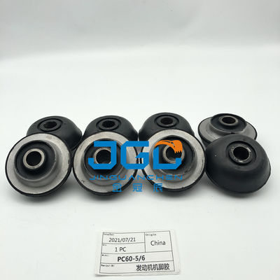 เครื่องขุด PC60-5-6 เครื่องยนต์ดีเซล คูชั่นรองรับสําหรับเครื่องยนต์ คูชั่น