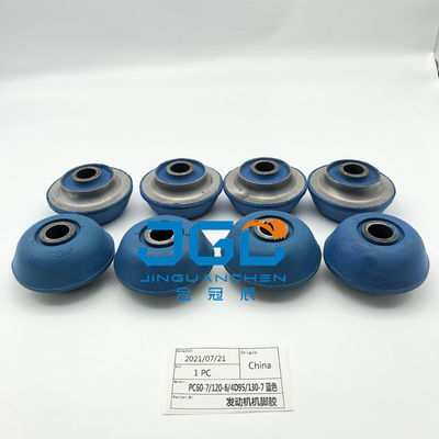 ค ณภาพส ง Multiple Rubber Mounts Engine Excavator Parts Engine Cushion สําหรับ PC60-7 PC120-6 4D95 PC130-7