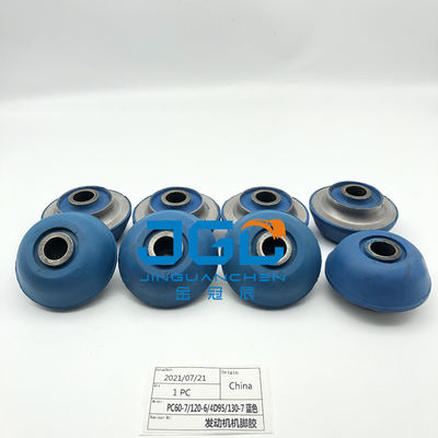 ค ณภาพส ง Multiple Rubber Mounts Engine Excavator Parts Engine Cushion สําหรับ PC60-7 PC120-6 4D95 PC130-7
