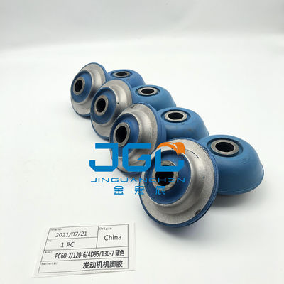 ค ณภาพส ง Multiple Rubber Mounts Engine Excavator Parts Engine Cushion สําหรับ PC60-7 PC120-6 4D95 PC130-7