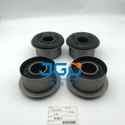 ขายร้อน ระบบติดตั้งเครื่องยนต์ อะไหล่ติดตั้งยาง คูชั่นเท้า Bumper สําหรับ PC200-3 Excavator ส่วน