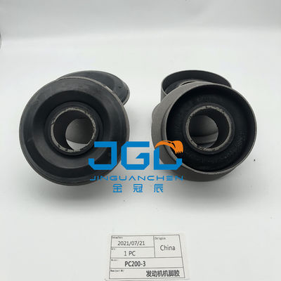 ขายร้อน ระบบติดตั้งเครื่องยนต์ อะไหล่ติดตั้งยาง คูชั่นเท้า Bumper สําหรับ PC200-3 Excavator ส่วน