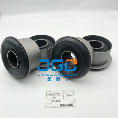 ขายร้อน ระบบติดตั้งเครื่องยนต์ อะไหล่ติดตั้งยาง คูชั่นเท้า Bumper สําหรับ PC200-3 Excavator ส่วน