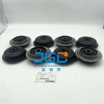 เครื่องขุด SK 330-8 350-8 หมอนยางติดตั้ง 6D102 ยางติดเครื่อง