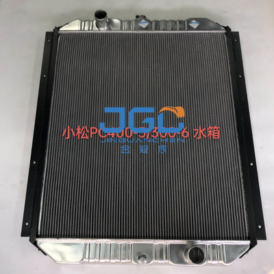 PC400-5 PC300-6 อุปกรณ์สํารองเครื่องขุด 1125*850*95 เครื่องเรเดียเตอร์ถังน้ํา 208-03-51111