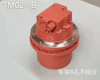 เครื่องยนต์เดินทาง TM02 GM02 Final Drive Assy แผ่นดิน Gear Speed Reducer เครื่องยนต์ Gearbox Reducer สําหรับกรอบ excavator