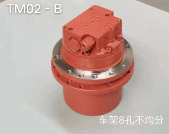 เครื่องยนต์เดินทาง TM02 GM02 Final Drive Assy แผ่นดิน Gear Speed Reducer เครื่องยนต์ Gearbox Reducer สําหรับเครื่องขุด 10F2