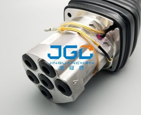 เครื่องควบคุมไฮดรอลิกจอยสติ๊กเดิม สําหรับระบบไฮดรอลิกของเครื่องขุด SH125 SK55 SK70 SK75 YM40-8