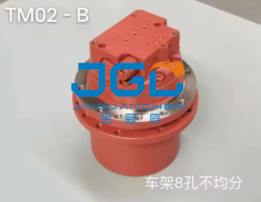 เครื่องยนต์เดินทาง TM02 GM02 Final Drive Assy เครื่องลดความเร็วเกียร์ดาวจักรยาน เครื่องลดกล่องเกียร์สําหรับเครื่องขุด U15-3 PC14R2 CX