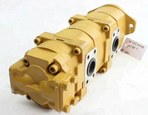 PC60-1 เครื่องขุด พั๊มเครื่องยนต์ไฮดรอลิก 705-52-20100,705-12-34210,705-14-24530,705-56-24080