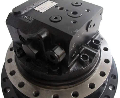 เครื่องขุดเครื่องยนต์ไฮดรอลิก เดินทางกล่องเกียร์ GM18 TM18 Final Drive Assy สําหรับ PC100 PC120 PC130 PC128UU PC110-7