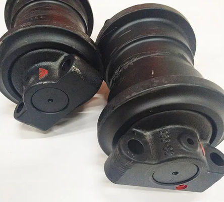 PC20 PC40 PC60 PC100 PC200 มินิ Excavator รอลเลอร์ Track HRC52-58 ความลึก 8 มม-12 มม รอลเลอร์ด้านล่าง