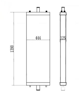 PC850-5 PC800-8 PC850-8 PC800LC-8EO PC850-8EO PC800-8R PC850-8R เครื่องเรเดียเตอร์ 209-03-41210 สําหรับเครื่องขุด