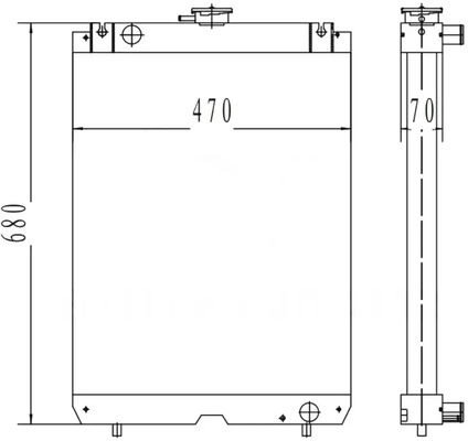 เครื่องระบายอากาศ SK50 คุณภาพสูง สําหรับเครื่องขุด