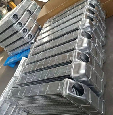 SH120A2 แรเดียเตอร์เครื่องขุดด้วยวัสดุอะลูมิเนียม