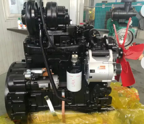 เครื่องยนต์ไดเซลที่เย็นด้วยน้ํา 80HP Cummins 4BTA3.9-C80 สําหรับโครงการอุตสาหกรรมก่อสร้าง