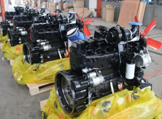 132kw เครื่องยนต์เย็นด้วยน้ํา ประกอบเครื่องจักรกล 6BTA5.9-C180 เครื่องยนต์ดีเซลในการก่อสร้าง