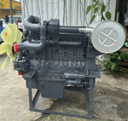 เครื่องยนต์ดีเซล DE12 เครื่องยนต์ดีเซล Assy สําหรับ Daewoo 500-7 เครื่องยนต์เต็ม