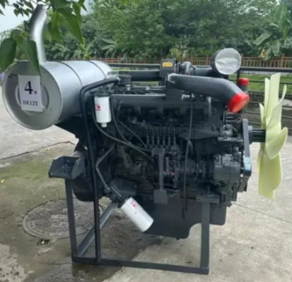 เครื่องยนต์ดีเซล DE12 เครื่องยนต์ดีเซล Assy สําหรับ Daewoo 500-7 เครื่องยนต์เต็ม