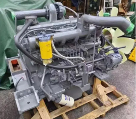 Doosan De12t เครื่องยนต์ดีเซล ประกอบเครื่องยนต์ Excavator De12tis ส่วนเครื่องยนต์สําหรับเครื่องจักรกล