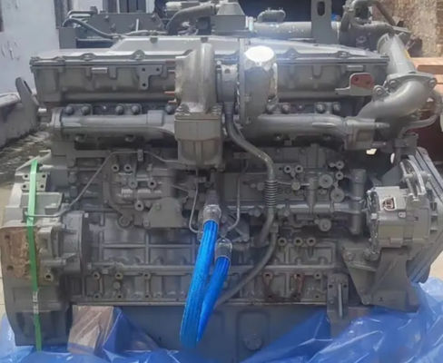 เครื่องจักรกลเครื่องยนต์ Isuzu 6UZ1 เครื่องยนต์ดีเซลสําหรับ Sh480