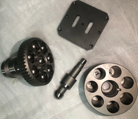อะไหล่ excavator กับไฮดรอลิกไซลินเดอร์บล็อค วาล์วแผ่นขับเคลื่อน shaft ศูนย์ pin coil Spring-cast เหล็กวัสดุ